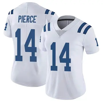 ALEC PIERCE Signed Indianapolis Colts White Football Jersey FOR THE SHOE  Inscription Beckett COA