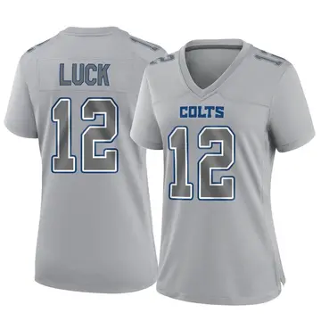 Men's Nike Andrew Luck Gray Indianapolis Colts Inverted Legend Jersey