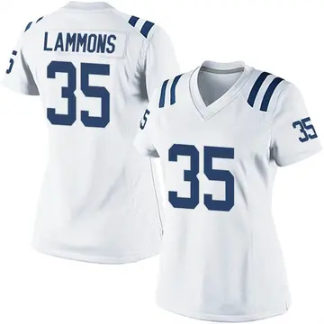 Women's Indianapolis Colts Chris Lammons White Game Jersey By Nike