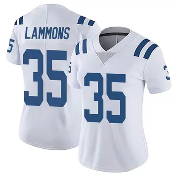 Women's Indianapolis Colts Chris Lammons White Limited Vapor Untouchable Jersey By Nike