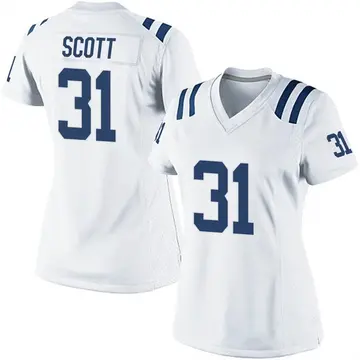 Women's Indianapolis Colts Daniel Scott White Game Jersey By Nike