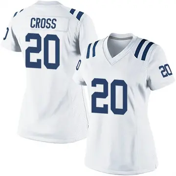 Nick Cross Women's Nike Indianapolis Colts Royal Custom Game Jersey Size: Medium