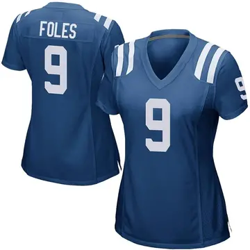 Women's Nike Nick Foles Blue Indianapolis Colts Player Game Jersey