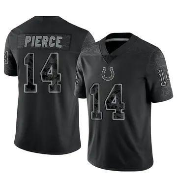 Youth Indianapolis Colts Alec Pierce Black Limited Reflective Jersey By Nike