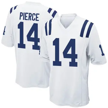 Youth Indianapolis Colts Alec Pierce White Game Jersey By Nike