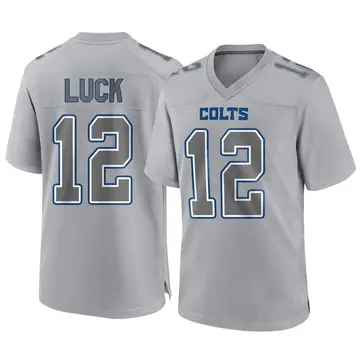 Men's Nike Andrew Luck Gray Indianapolis Colts Inverted Legend Jersey