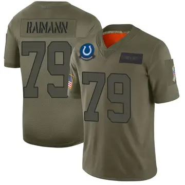 Top-selling Item] Bernhard Raimann 79 Indianapolis Colts White Vapor  Limited 3D Unisex Jersey