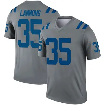 Youth Indianapolis Colts Chris Lammons Gray Legend Inverted Jersey By Nike