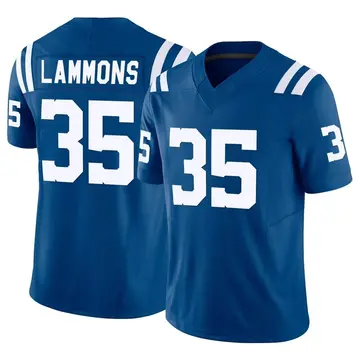 Youth Indianapolis Colts Chris Lammons Royal Limited Vapor F.U.S.E. Jersey By Nike