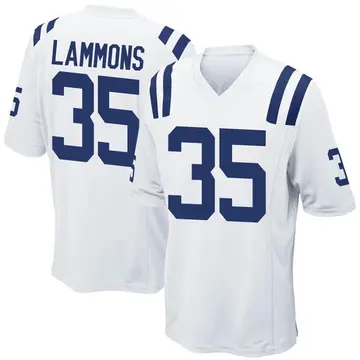 Youth Indianapolis Colts Chris Lammons White Game Jersey By Nike