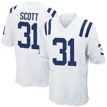 Youth Indianapolis Colts Daniel Scott White Game Jersey By Nike