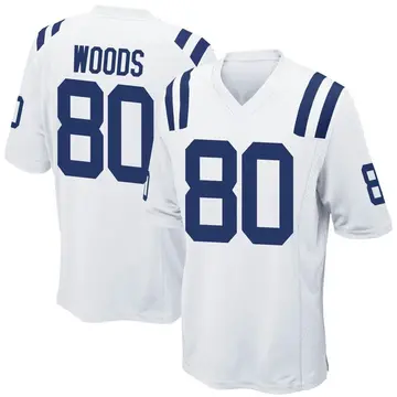 Men's Nike Jelani Woods Royal Indianapolis Colts Player Game Jersey