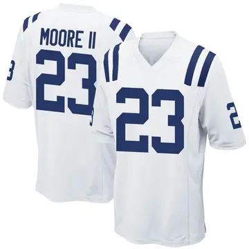 Men's Nike Kenny Moore II Royal Indianapolis Colts Game Jersey