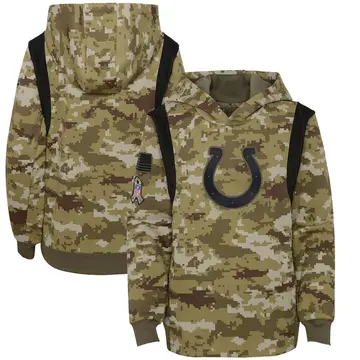 Indianapolis Colts Nike 2022 Salute To Service Therma Performance Pullover  Hoodie - Mens