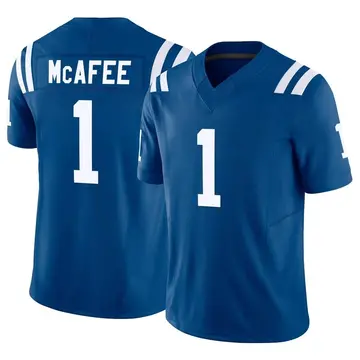 White Pat McAfee Jersey Indianapolis Colts Elite Embroidered Jerseys