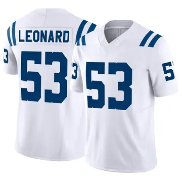 Men's Fanatics Branded Shaquille Leonard Royal Indianapolis Colts  Powerhouse Player Graphic T-Shirt