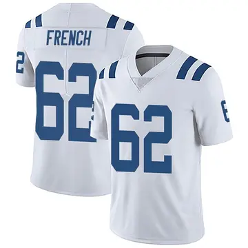 Men's Nike Wesley French Royal Indianapolis Colts Game Player Jersey